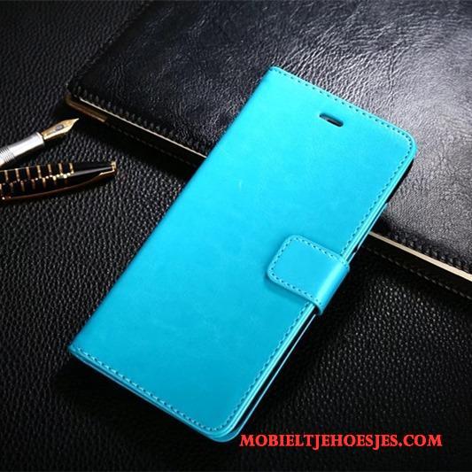 Huawei Ascend Mate 7 Leren Etui Hoesje Telefoon Mobiele Telefoon Folio Bescherming Echt Leer