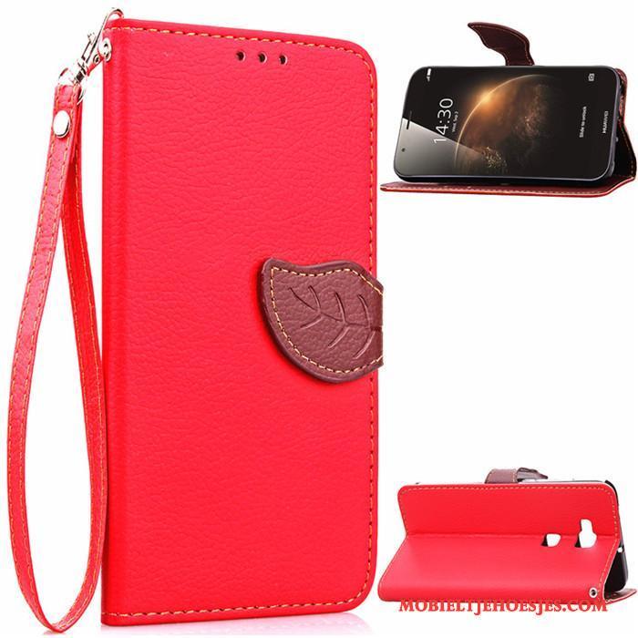 Huawei G7 Plus Hoesje Bescherming Leren Etui Anti-fall Hoes Mobiele Telefoon Trend Clamshell