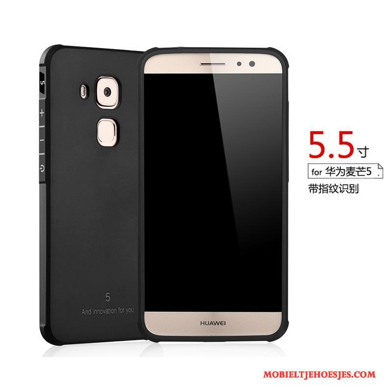 Huawei G7 Plus Hoesje Telefoon Grijs Mobiele Telefoon Schrobben Bescherming Siliconen Zacht