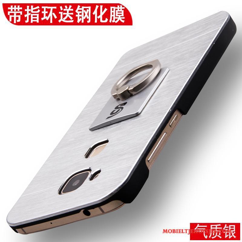 Huawei G7 Plus Hoesje Telefoon Roze Bescherming Anti-fall Schrobben Metaal Hard