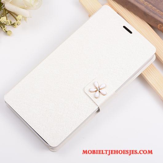 Huawei G7 Plus Mobiele Telefoon Hoesje Trend Leren Etui Lichtblauw Telefoon Bescherming