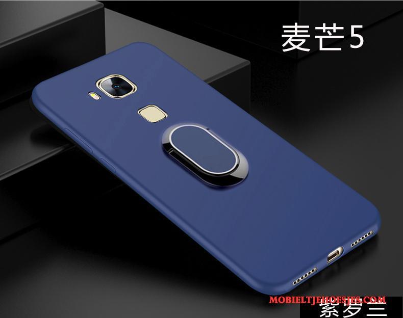 Huawei G9 Plus All Inclusive Zacht Zwart Hoesje Telefoon Siliconen Anti-fall Schrobben