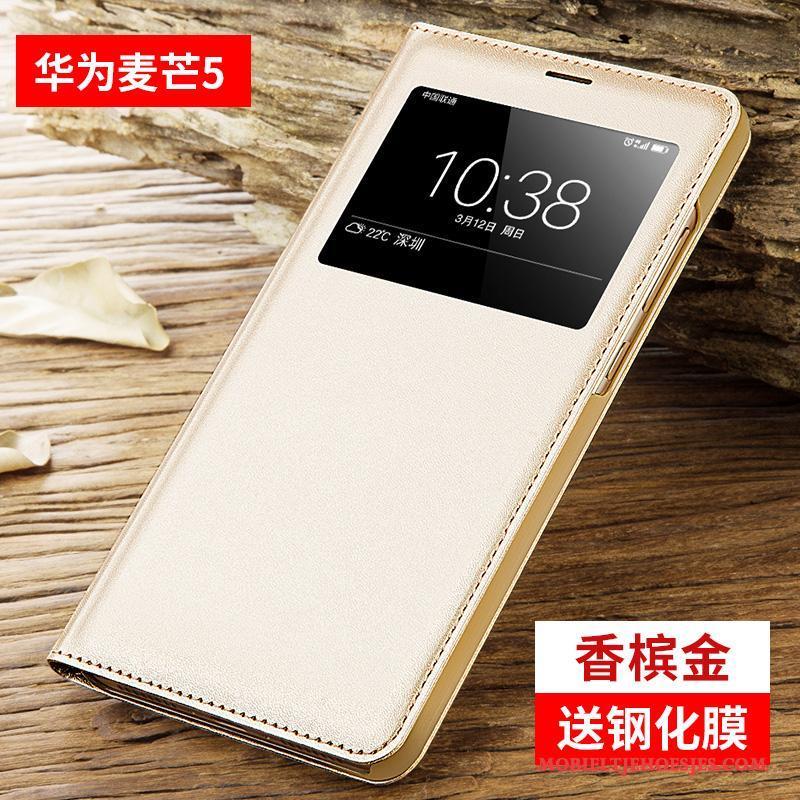 Huawei G9 Plus Bescherming Hoes Leren Etui Hoesje Telefoon Anti-fall Clamshell All Inclusive