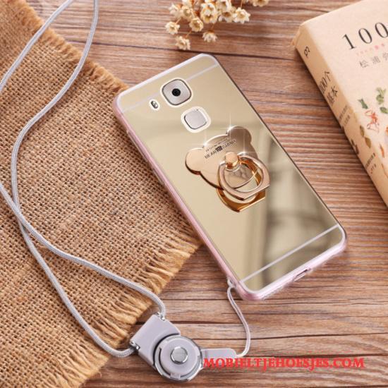 Huawei G9 Plus Hoesje Hanger Scheppend Hoes Persoonlijk Zilver Bescherming Siliconen