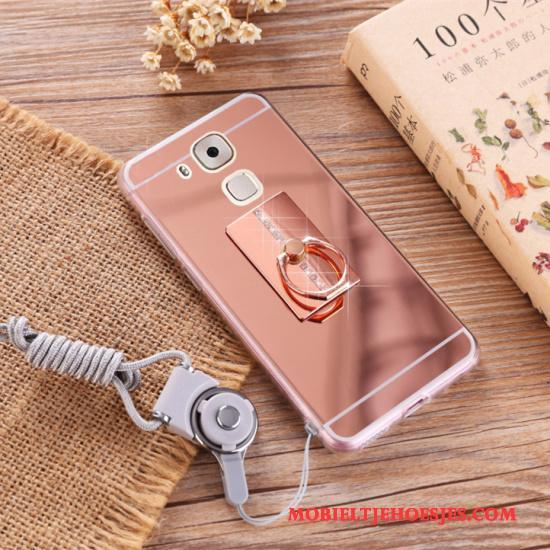 Huawei G9 Plus Hoesje Hanger Scheppend Hoes Persoonlijk Zilver Bescherming Siliconen