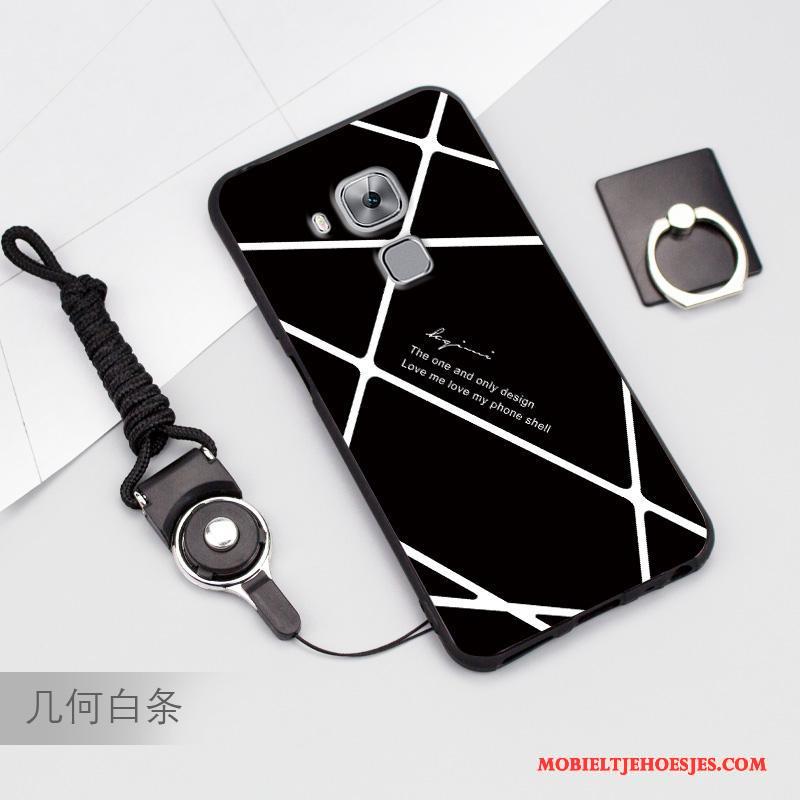 Huawei G9 Plus Hoesje Mobiele Telefoon Anti-fall Wit Bescherming Hoes Siliconen Zacht
