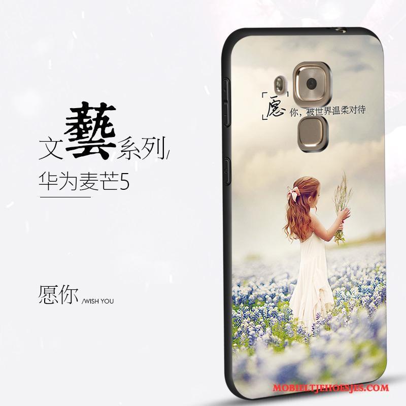 Huawei G9 Plus Hoesje Purper Hanger Bescherming Persoonlijk Hoes Anti-fall Scheppend