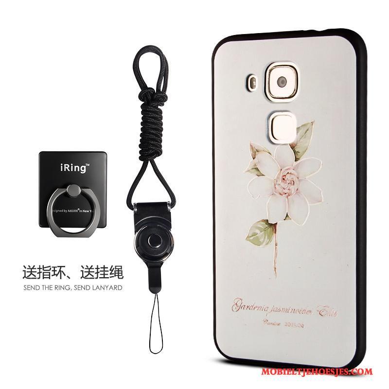 Huawei G9 Plus Hoesje Telefoon Bescherming Reliëf Scheppend Anti-fall All Inclusive Siliconen