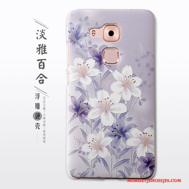 Huawei G9 Plus Roze Bescherming Hoes Hoesje Telefoon Mobiele Telefoon Hard