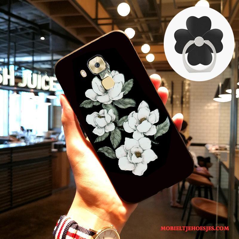 Huawei G9 Plus Trend Kunst Bescherming Hoesje Telefoon Siliconen Anti-fall Zacht