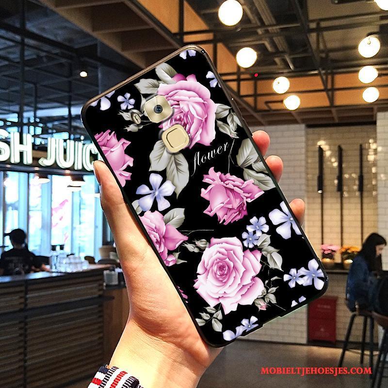 Huawei G9 Plus Trend Kunst Bescherming Hoesje Telefoon Siliconen Anti-fall Zacht