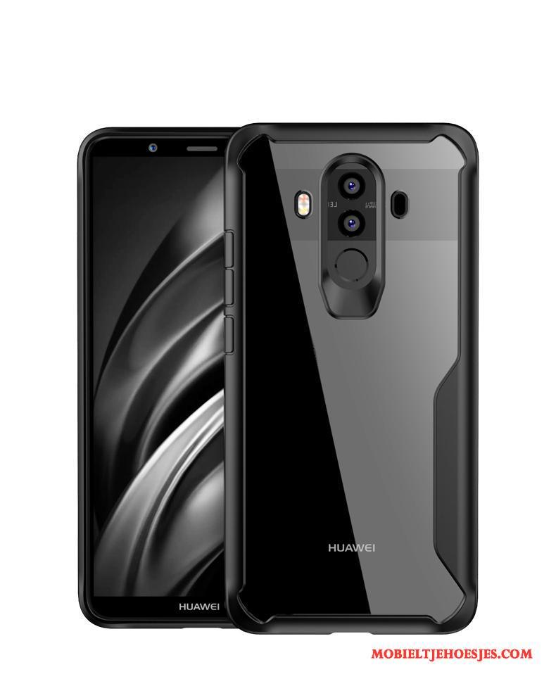 Huawei Mate 10 All Inclusive Dikke Hoes Hoesje Telefoon Doorzichtig Bescherming Grijs