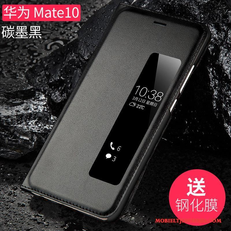 Huawei Mate 10 Anti-fall Hoes Bescherming All Inclusive Leren Etui Folio Hoesje Telefoon