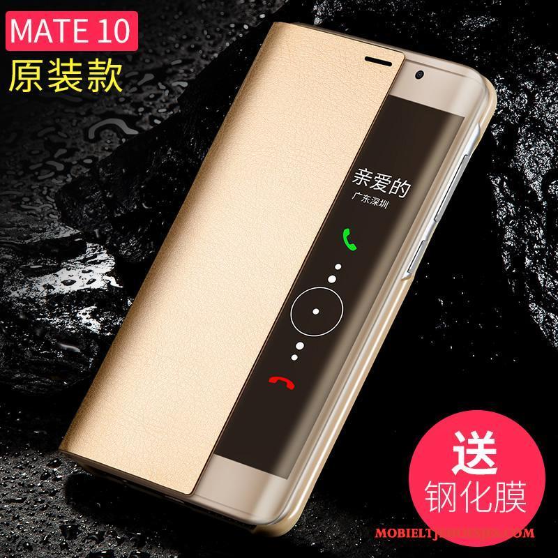 Huawei Mate 10 Anti-fall Hoes Bescherming All Inclusive Leren Etui Folio Hoesje Telefoon