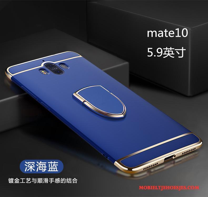 Huawei Mate 10 Auto Anti-fall Schrobben Hard Magnetisch Hoesje Telefoon