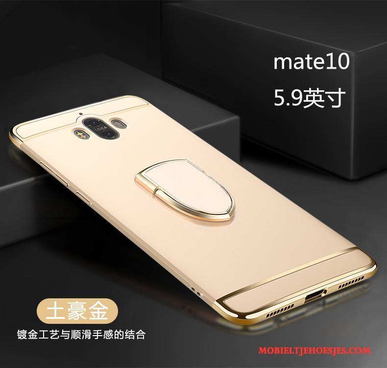 Huawei Mate 10 Auto Anti-fall Schrobben Hard Magnetisch Hoesje Telefoon