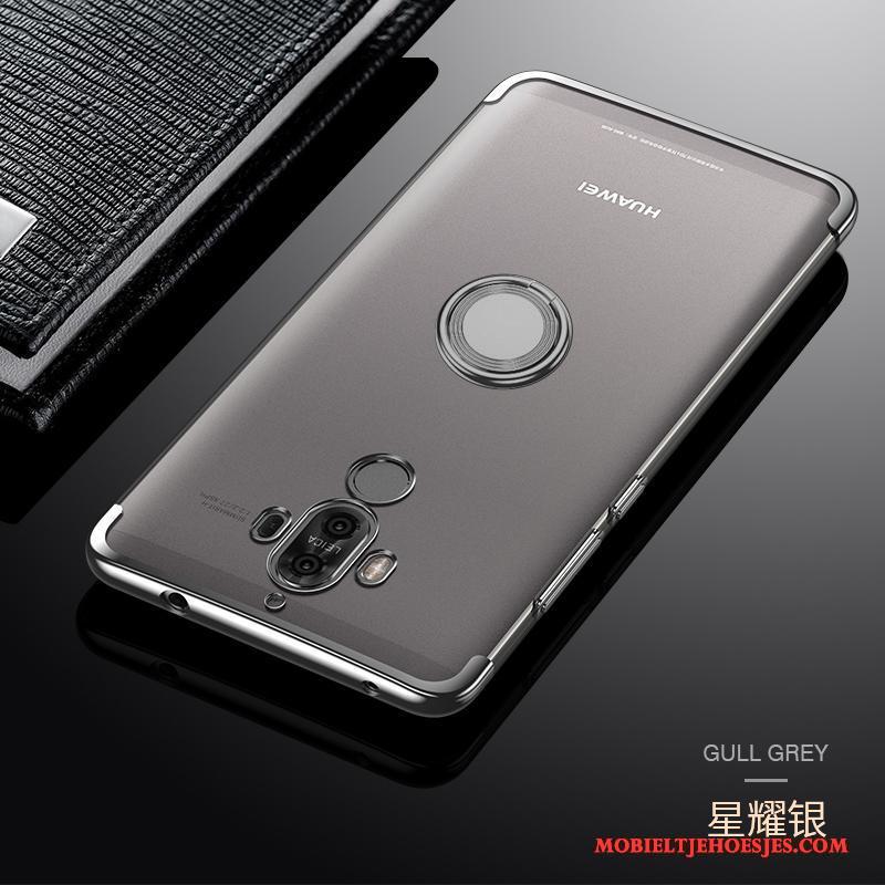 Huawei Mate 10 Hoes Anti-fall Hoesje Telefoon Trend Blauw Bescherming Siliconen