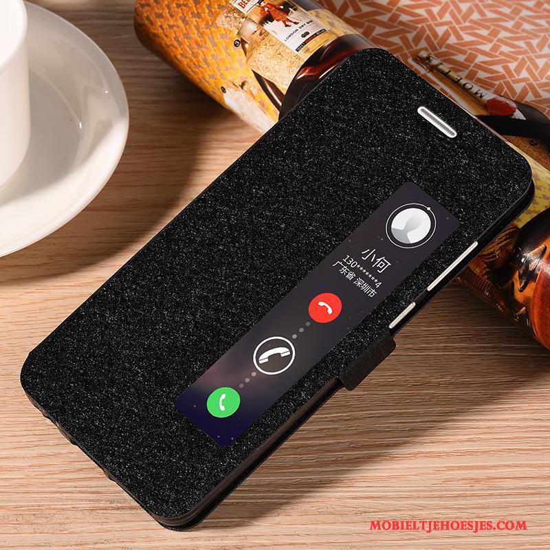 Huawei Mate 10 Hoesje All Inclusive Siliconen Mobiele Telefoon Leren Etui Roze Bescherming Folio
