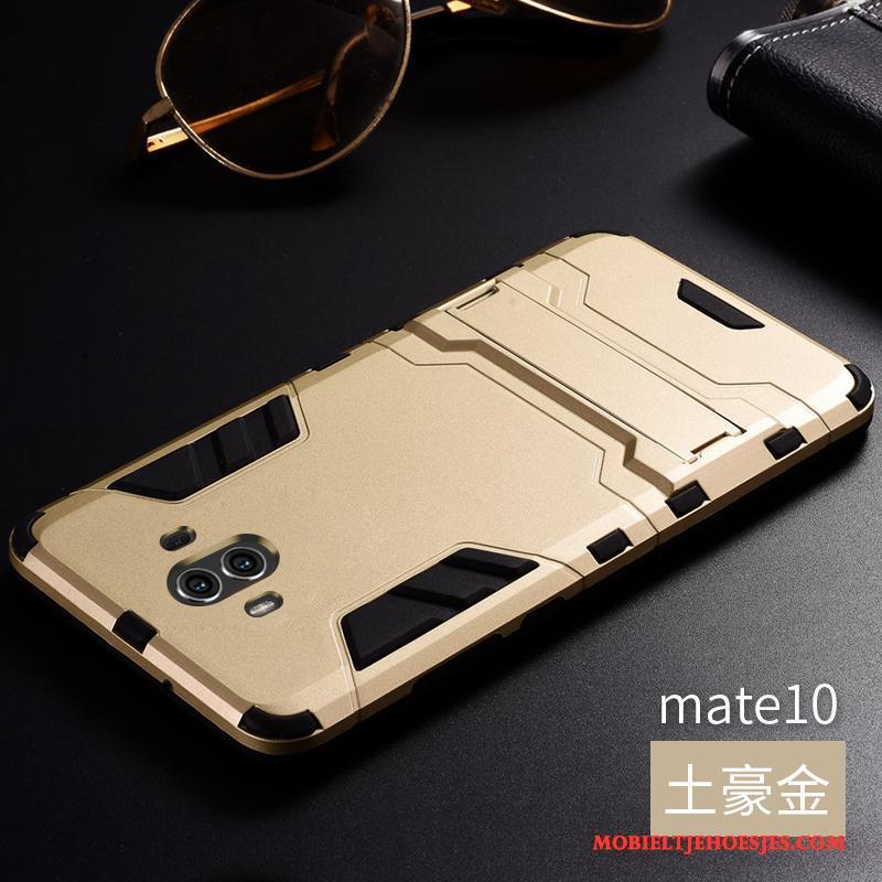 Huawei Mate 10 Lichtblauw Trend Hoesje Telefoon Legering Metaal