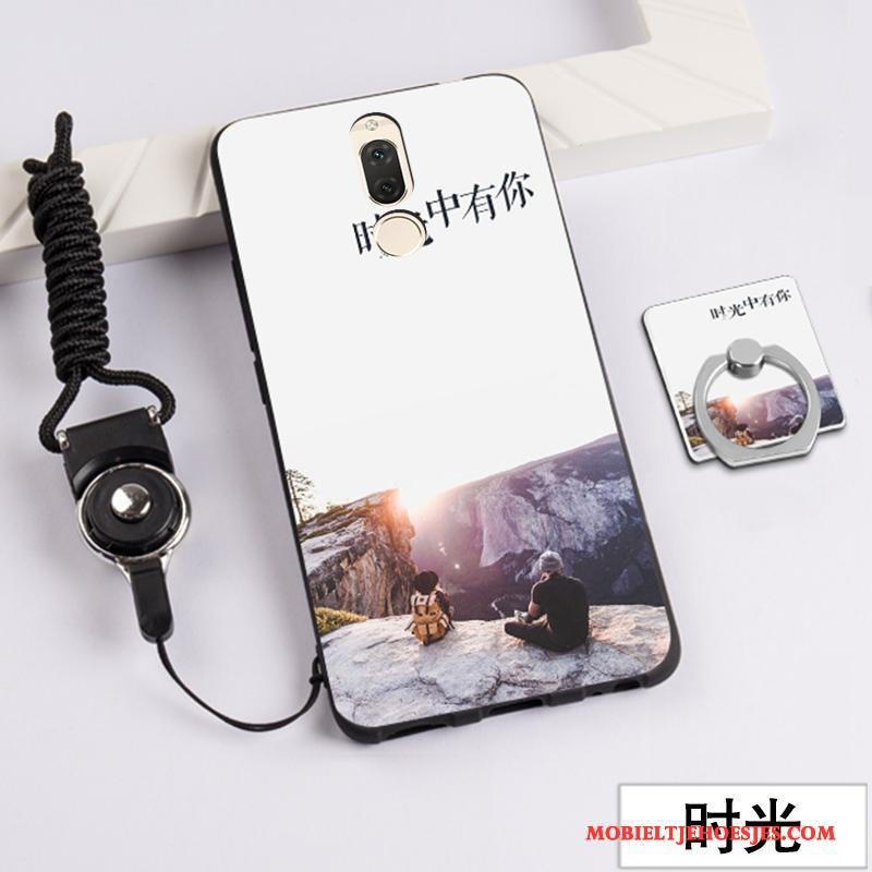 Huawei Mate 10 Lite Bescherming Schrobben Fijne Siliconen Hoesje Zacht Telefoon