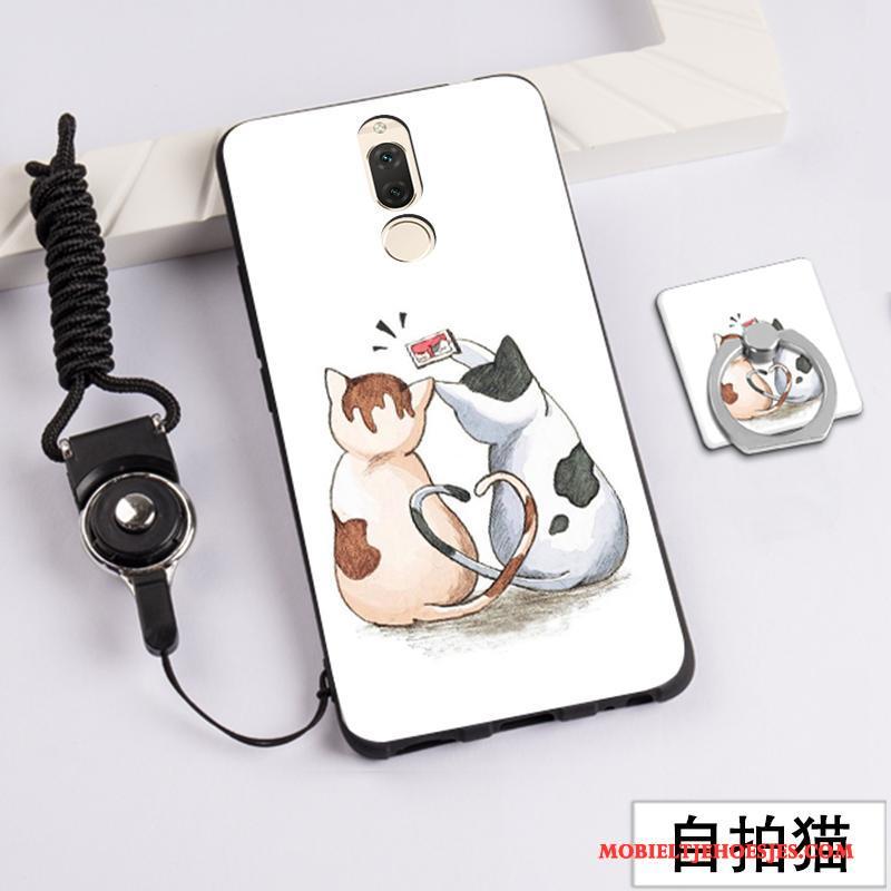 Huawei Mate 10 Lite Bescherming Schrobben Fijne Siliconen Hoesje Zacht Telefoon