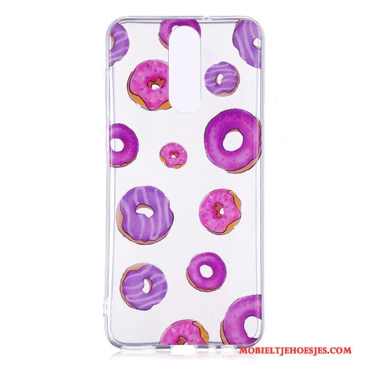 Huawei Mate 10 Lite Hoesje Hoes Bescherming Jeugd All Inclusive Siliconen Hanger Roze