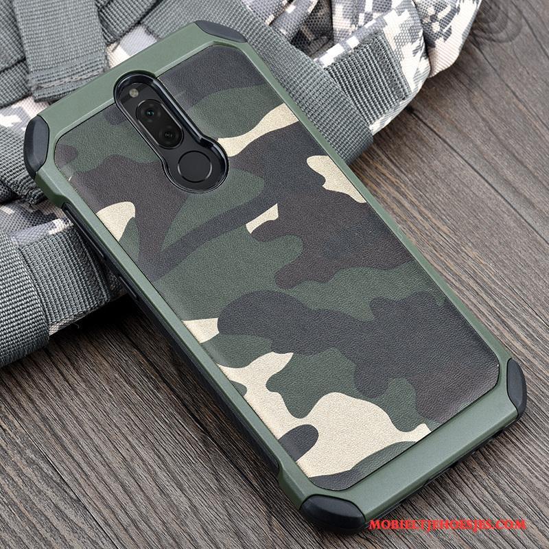Huawei Mate 10 Lite Hoesje Telefoon Camouflage Anti-fall All Inclusive Zacht Siliconen Blauw