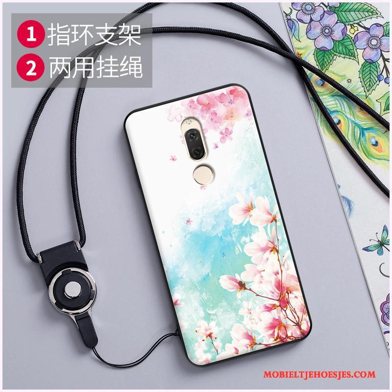 Huawei Mate 10 Lite Trend Ondersteuning Kleur Hoesje Telefoon Leren Etui