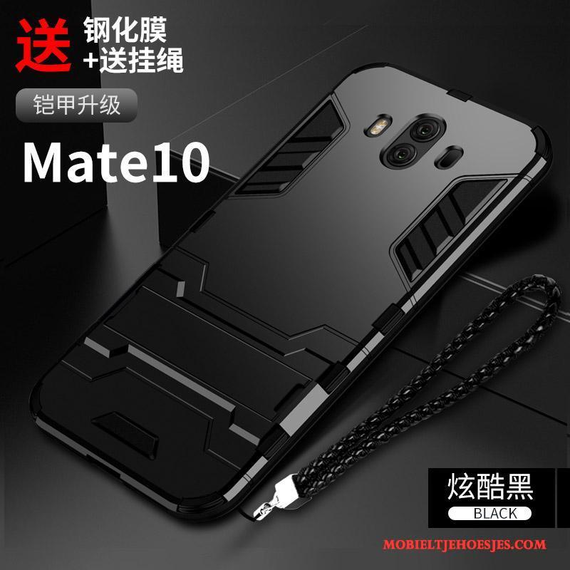 Huawei Mate 10 Persoonlijk Scheppend Zwart All Inclusive Anti-fall Hoesje Telefoon Bescherming