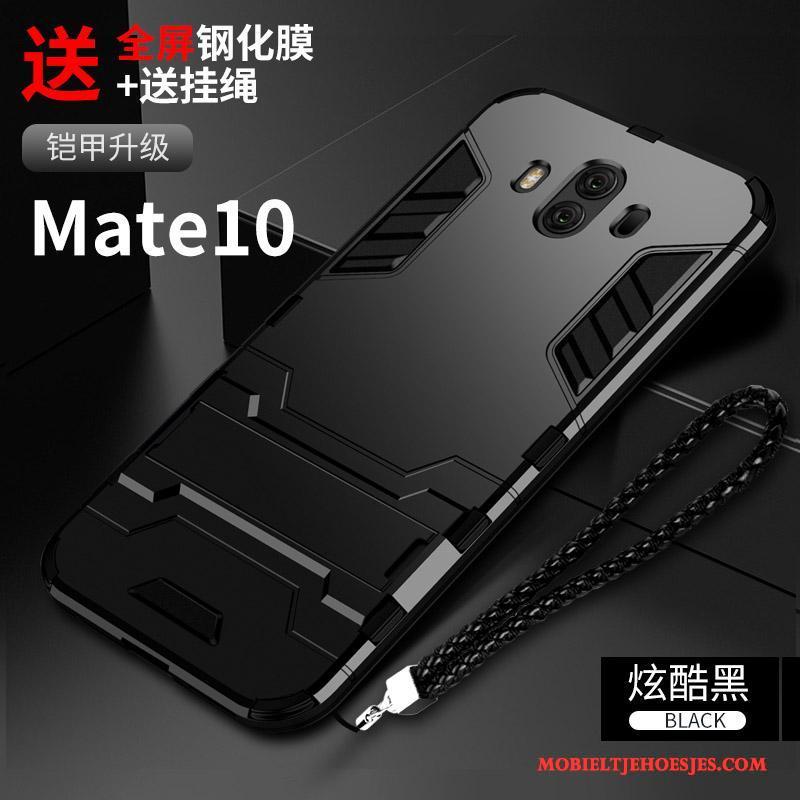 Huawei Mate 10 Persoonlijk Scheppend Zwart All Inclusive Anti-fall Hoesje Telefoon Bescherming