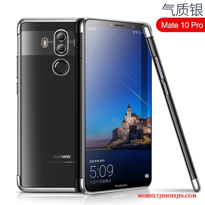 Huawei Mate 10 Pro Anti-fall Hoes Siliconen All Inclusive Hoesje Telefoon Zacht Doorzichtig