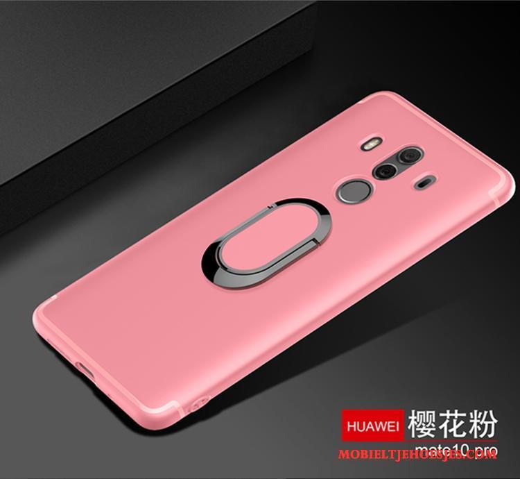 Huawei Mate 10 Pro Blauw Bescherming Dun Ring Hoes Hoesje Telefoon