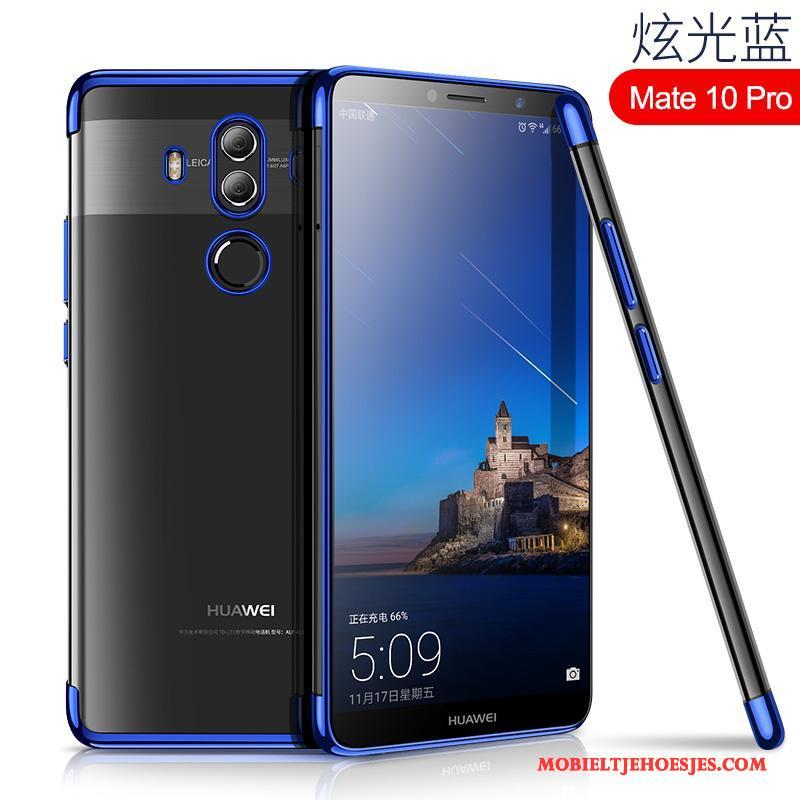 Huawei Mate 10 Pro Doorzichtig Siliconen Hoesje Telefoon Anti-fall Dun Zacht All Inclusive