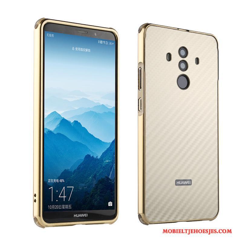 Huawei Mate 10 Pro Hoesje All Inclusive Achterklep Omlijsting Groen Bescherming Scheppend Trend