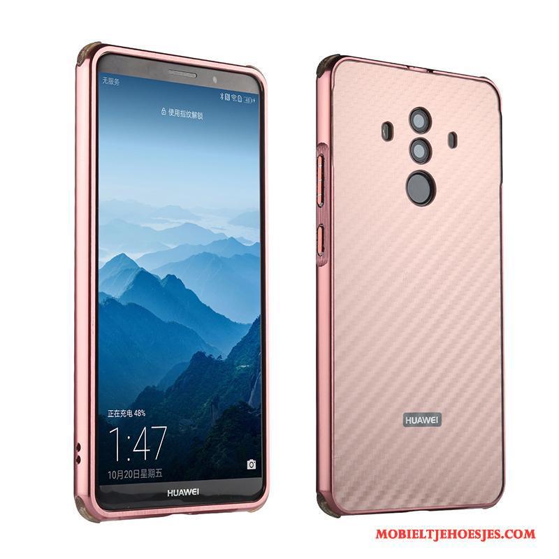 Huawei Mate 10 Pro Hoesje All Inclusive Achterklep Omlijsting Groen Bescherming Scheppend Trend