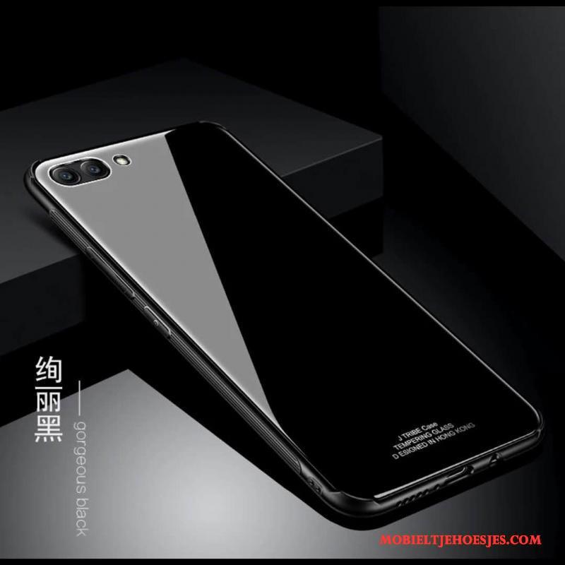 Huawei Mate 10 Pro Hoesje Telefoon All Inclusive Anti-fall Wit Gehard Glas Bescherming Scheppend
