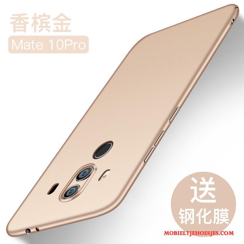 Huawei Mate 10 Pro Hoesje Telefoon All Inclusive Siliconen Schrobben Anti-fall Blauw Dun