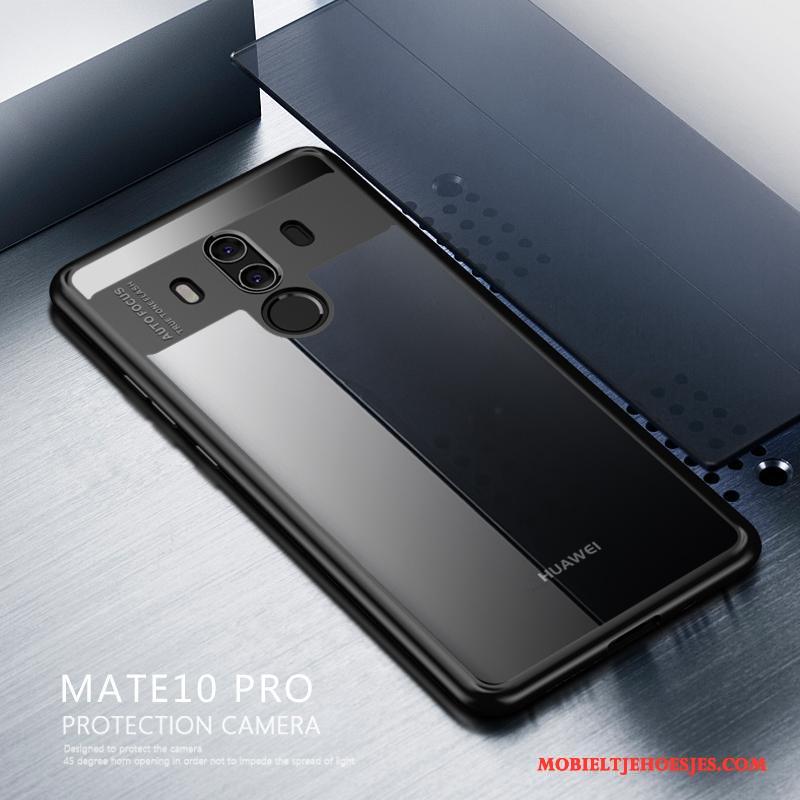 Huawei Mate 10 Pro Hoesje Telefoon Anti-fall All Inclusive Blauw Siliconen Persoonlijk Bescherming