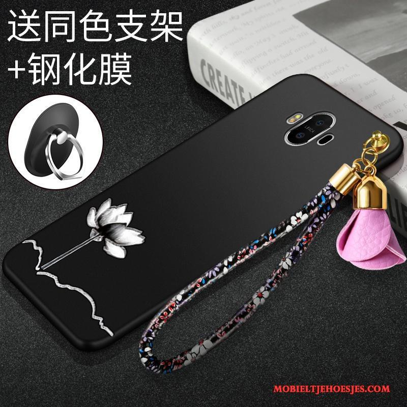 Huawei Mate 10 Pro Hoesje Telefoon Bescherming Trend Rood Anti-fall Siliconen Zacht