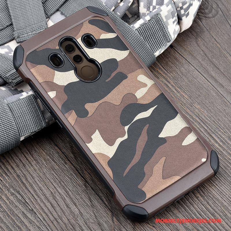 Huawei Mate 10 Pro Siliconen Groen Bescherming Anti-fall Camouflage Hoesje All Inclusive