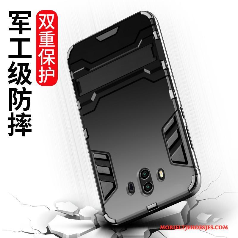 Huawei Mate 10 Scheppend Anti-fall Persoonlijk Hoesje Telefoon Siliconen Rood All Inclusive