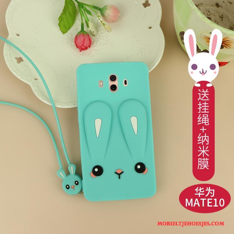 Huawei Mate 10 Zacht Persoonlijk Hoesje Telefoon Anti-fall Scheppend Siliconen Mooie