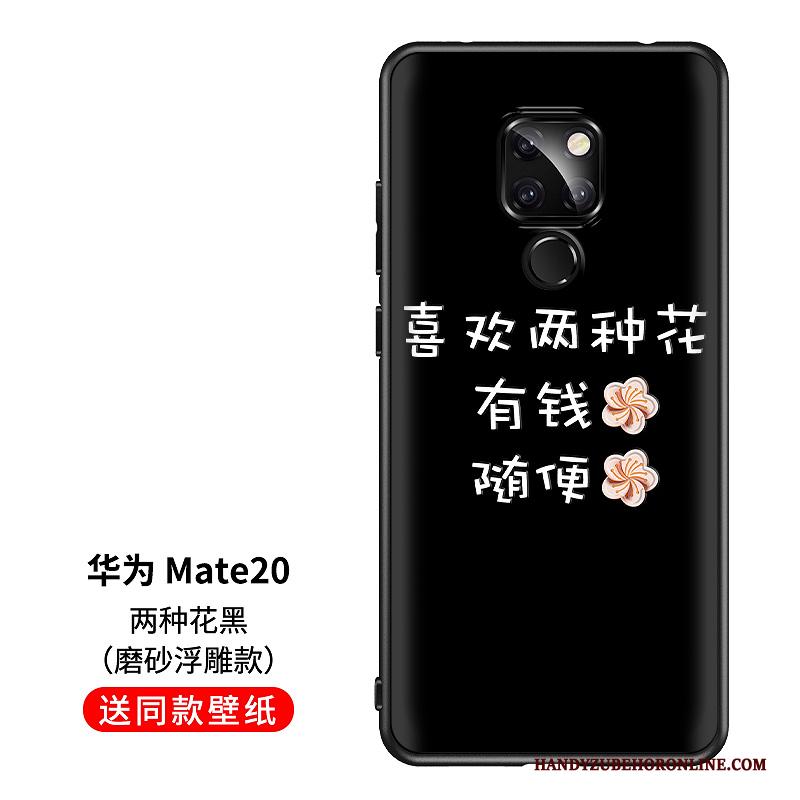 Huawei Mate 20 Bescherming Hoesje Telefoon Siliconen All Inclusive Anti-fall Net Red Trendy Merk
