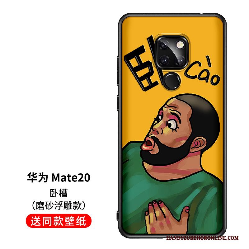 Huawei Mate 20 Bescherming Hoesje Telefoon Siliconen All Inclusive Anti-fall Net Red Trendy Merk