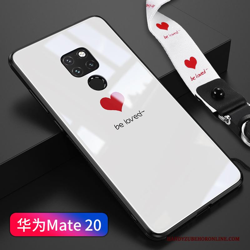 Huawei Mate 20 Hoesje Anti-fall Scheppend Net Red Hanger All Inclusive Zacht Eenvoudige