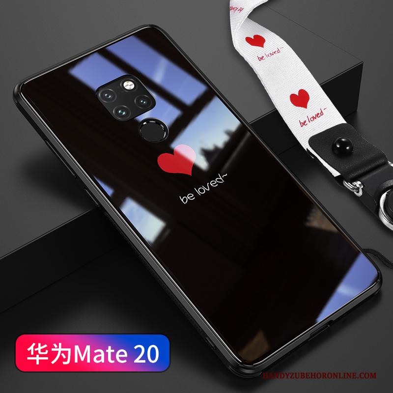 Huawei Mate 20 Hoesje Anti-fall Scheppend Net Red Hanger All Inclusive Zacht Eenvoudige