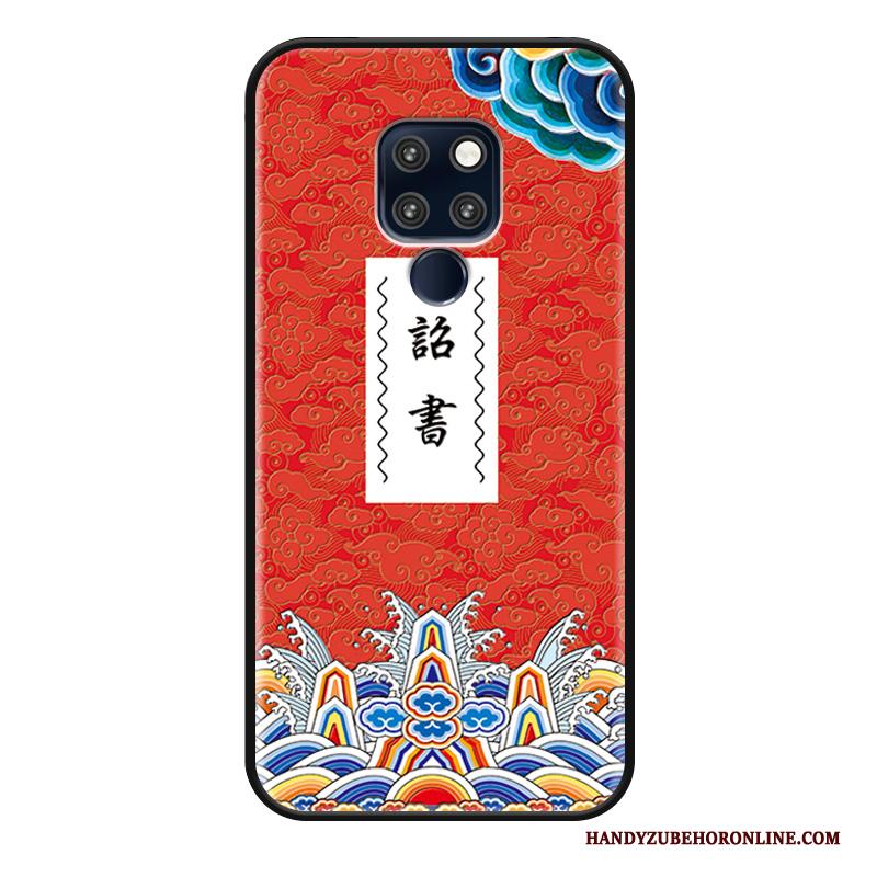 Huawei Mate 20 Hoesje Persoonlijk Chinese Stijl Anti-fall Trend Bescherming Hoes Grappig