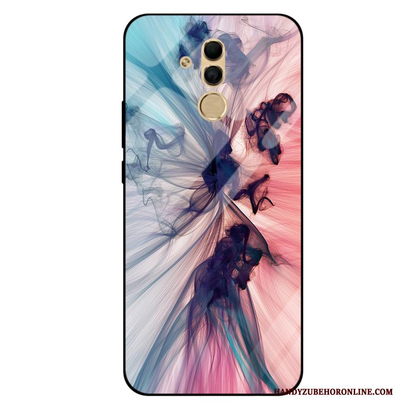 Huawei Mate 20 Lite Hoesje Mini Anti-fall All Inclusive Roze Telefoon Glas