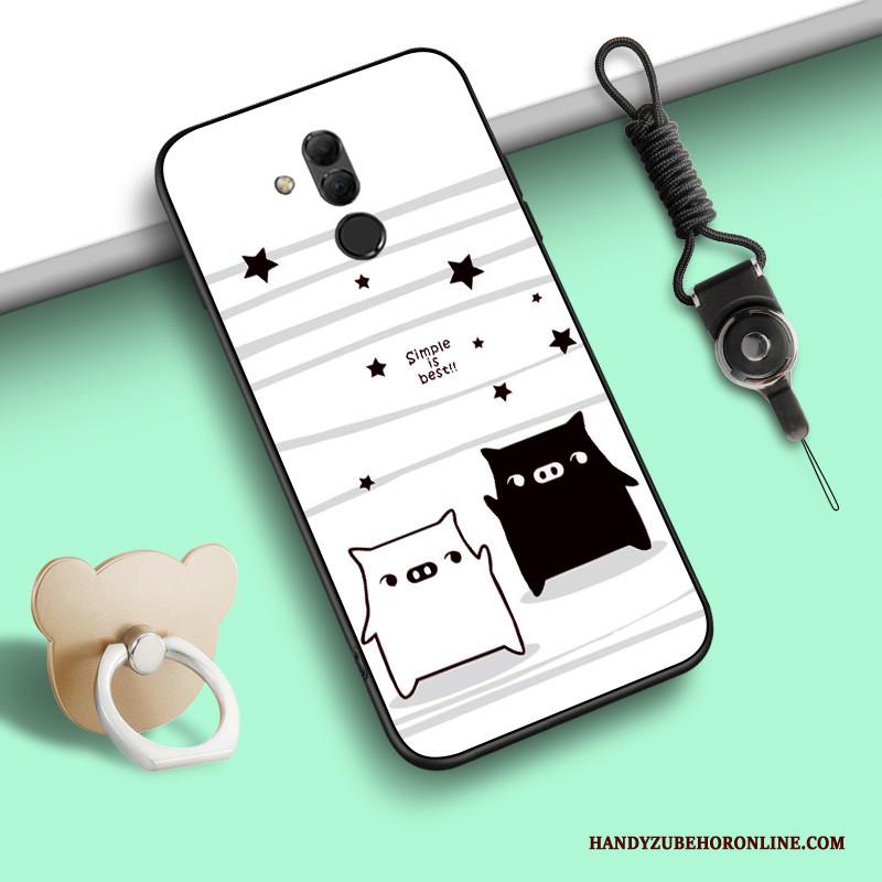 Huawei Mate 20 Lite Ondersteuning Zacht Hoesje Telefoon Persoonlijk Anti-fall Opknoping Nek All Inclusive