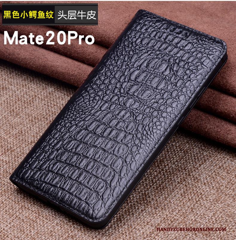 Huawei Mate 20 Pro Hoes Hoesje Bescherming Leren Etui Mobiele Telefoon